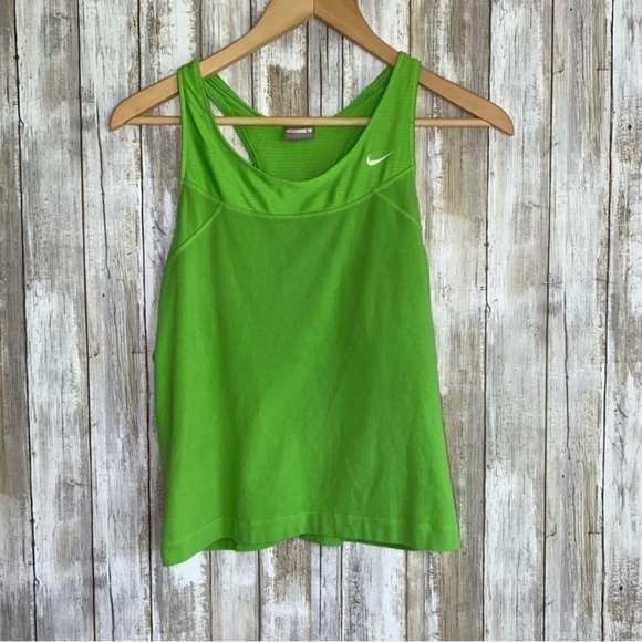 Nike Tops - Nike Green Workout Tank